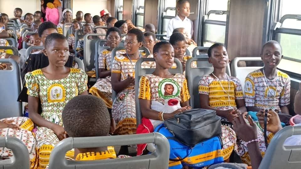 Bishop Chaima Urges Children to Be Witnesses of the Risen Christ