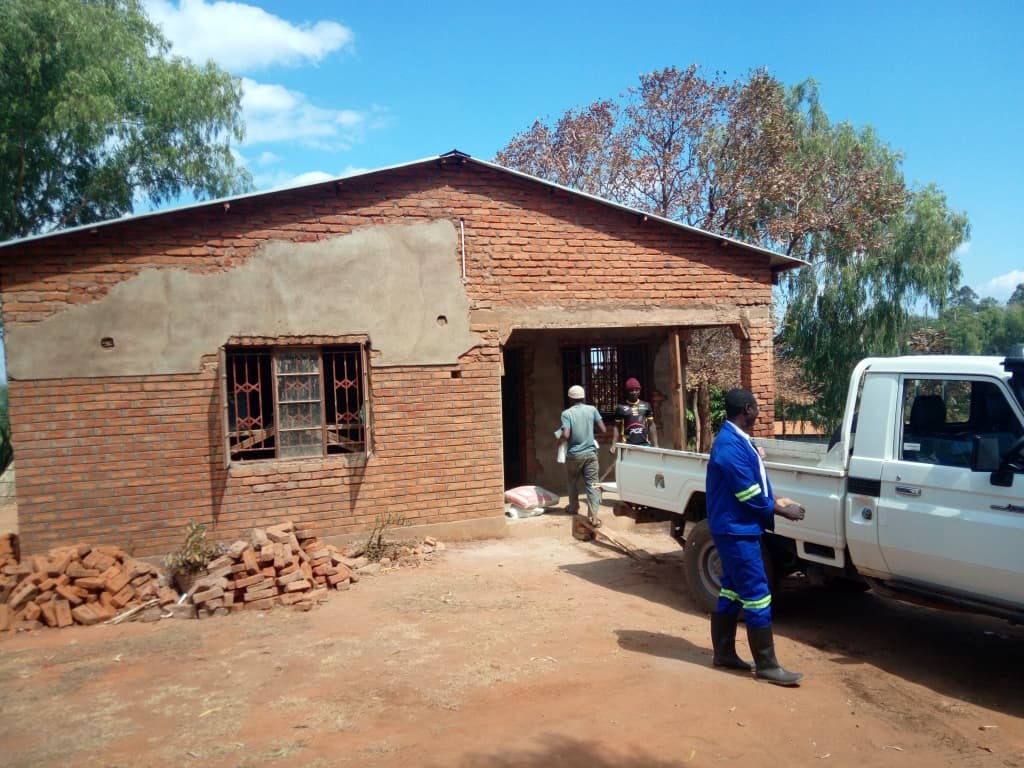Nankhunda Parish Faithful Renovate Rectory Through Self-Reliance.